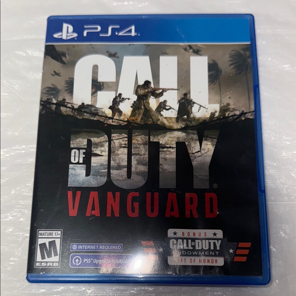 Sony PS4 Call of Duty: Vanguard - Blue Case